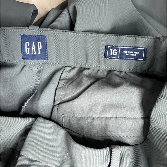 GAP 365 high rise trouser 'soft black' women's plus size 16 - Picture 8 of 13